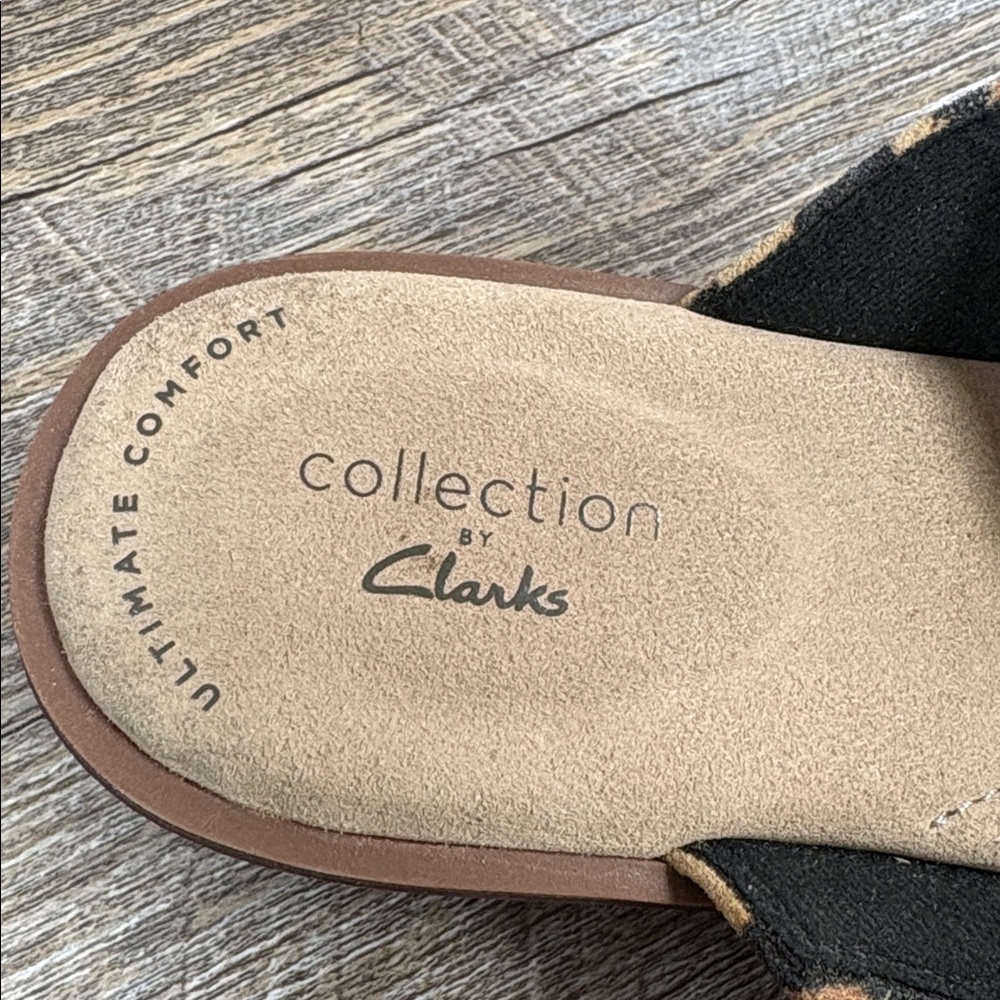 Clarks Collection Leopard Print Slide Sandals | W… - image 7